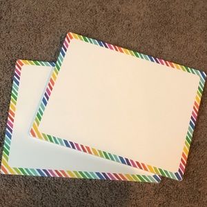 2 packages of white boards classroom teacher